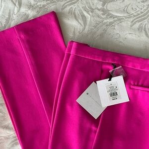 Victoria Beckham Vibrant Fuchsia Trousers